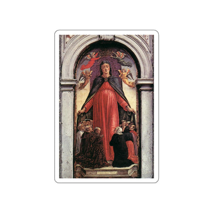 VIVARINI, Bartolomeo - Madonna della Misericordia (Artwork) STICKER Vinyl Die-Cut Decal-White-The Sticker Space