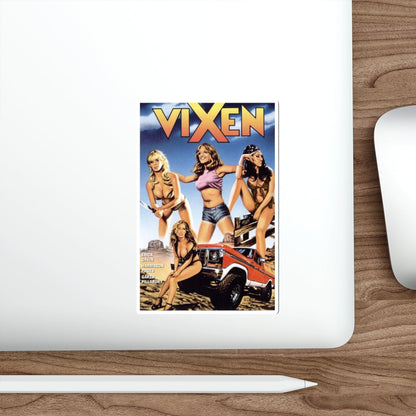 VIXEN (FRENCH) 1968 Movie Poster STICKER Vinyl Die-Cut Decal-The Sticker Space