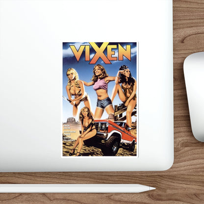 VIXEN (FRENCH) 1968 Movie Poster STICKER Vinyl Die-Cut Decal-The Sticker Space