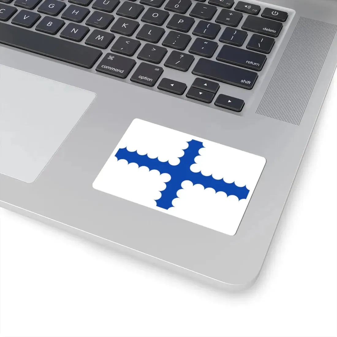 Vlag Beersel (Belgium) STICKER Vinyl Kiss-Cut Decal - The Sticker Space