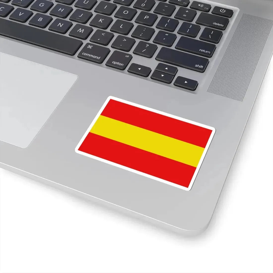 Vlag-herkdestad (Belgium) STICKER Vinyl Kiss-Cut Decal - The Sticker Space