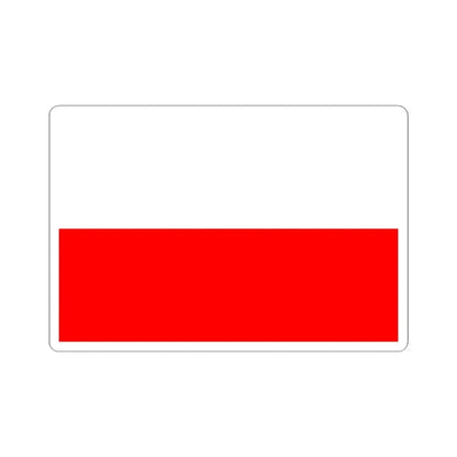 Vlag Hertogdom Salzburg (Austria) STICKER Vinyl Kiss-Cut Decal 4 Inch White - The Sticker Space