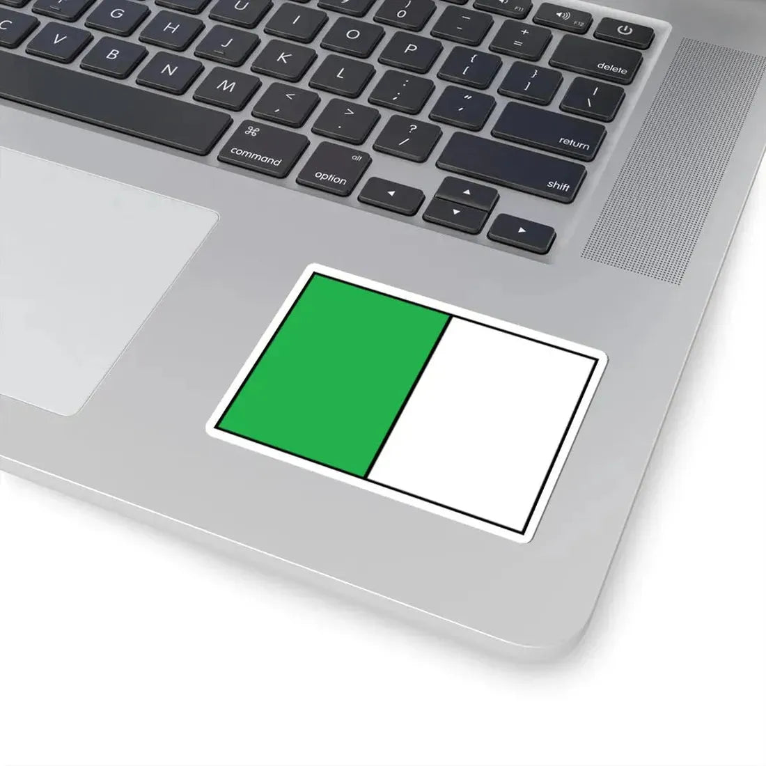 Vlag Mazenzele (Belgium) STICKER Vinyl Kiss-Cut Decal - The Sticker Space