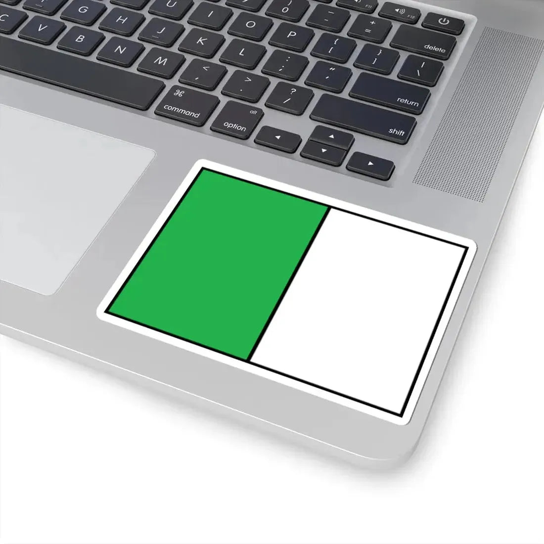 Vlag Mazenzele (Belgium) STICKER Vinyl Kiss-Cut Decal - The Sticker Space