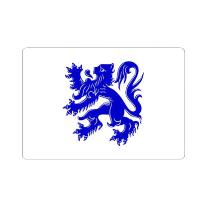 Vlag Tervuren (Belgium) STICKER Vinyl Kiss-Cut Decal 2 Inch White - The Sticker Space