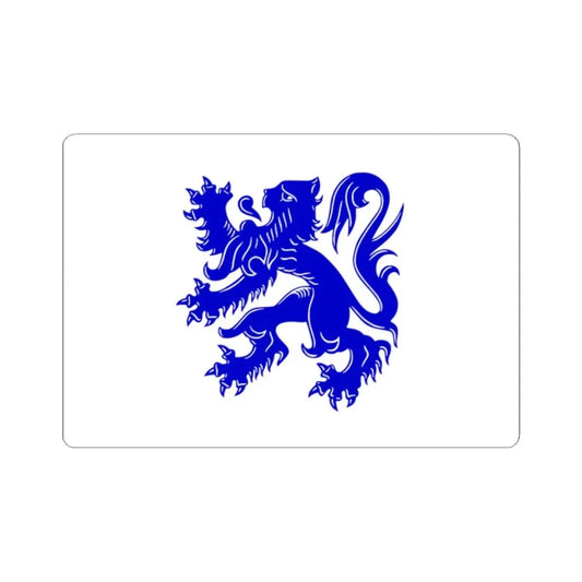 Vlag Tervuren (Belgium) STICKER Vinyl Kiss-Cut Decal 2 Inch White - The Sticker Space