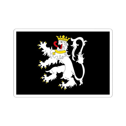 Vlag van Gent (Belgium) STICKER Vinyl Kiss-Cut Decal 3 Inch White - The Sticker Space