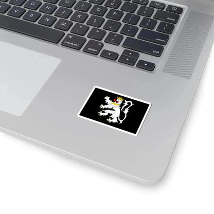 Vlag van Gent (Belgium) STICKER Vinyl Kiss-Cut Decal - The Sticker Space
