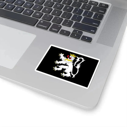Vlag van Gent (Belgium) STICKER Vinyl Kiss-Cut Decal - The Sticker Space