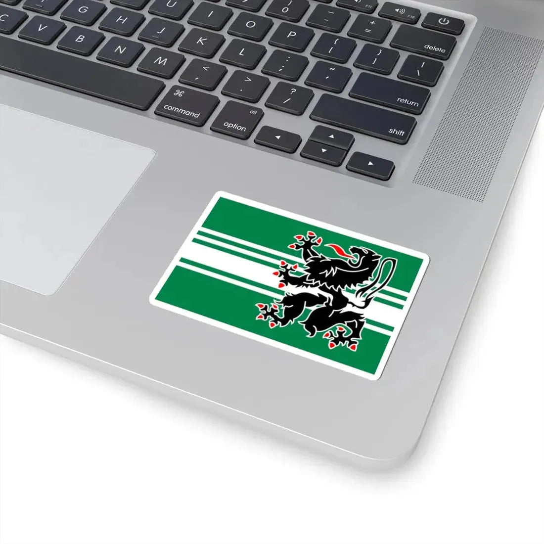 Vlag van Oost-Vlaanderen (Belgium) STICKER Vinyl Kiss-Cut Decal - The Sticker Space