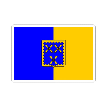 Vlag van Putte (Belgium) STICKER Vinyl Kiss-Cut Decal 2 Inch White - The Sticker Space