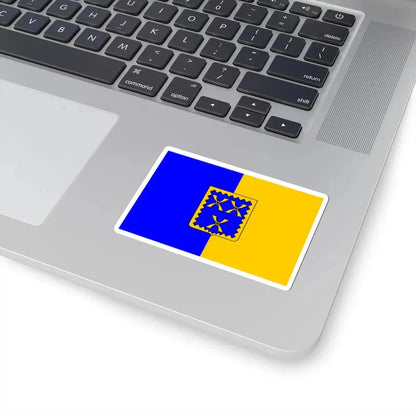 Vlag van Putte (Belgium) STICKER Vinyl Kiss-Cut Decal - The Sticker Space