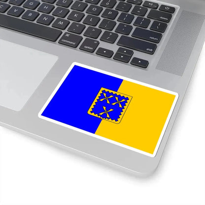 Vlag van Putte (Belgium) STICKER Vinyl Kiss-Cut Decal - The Sticker Space