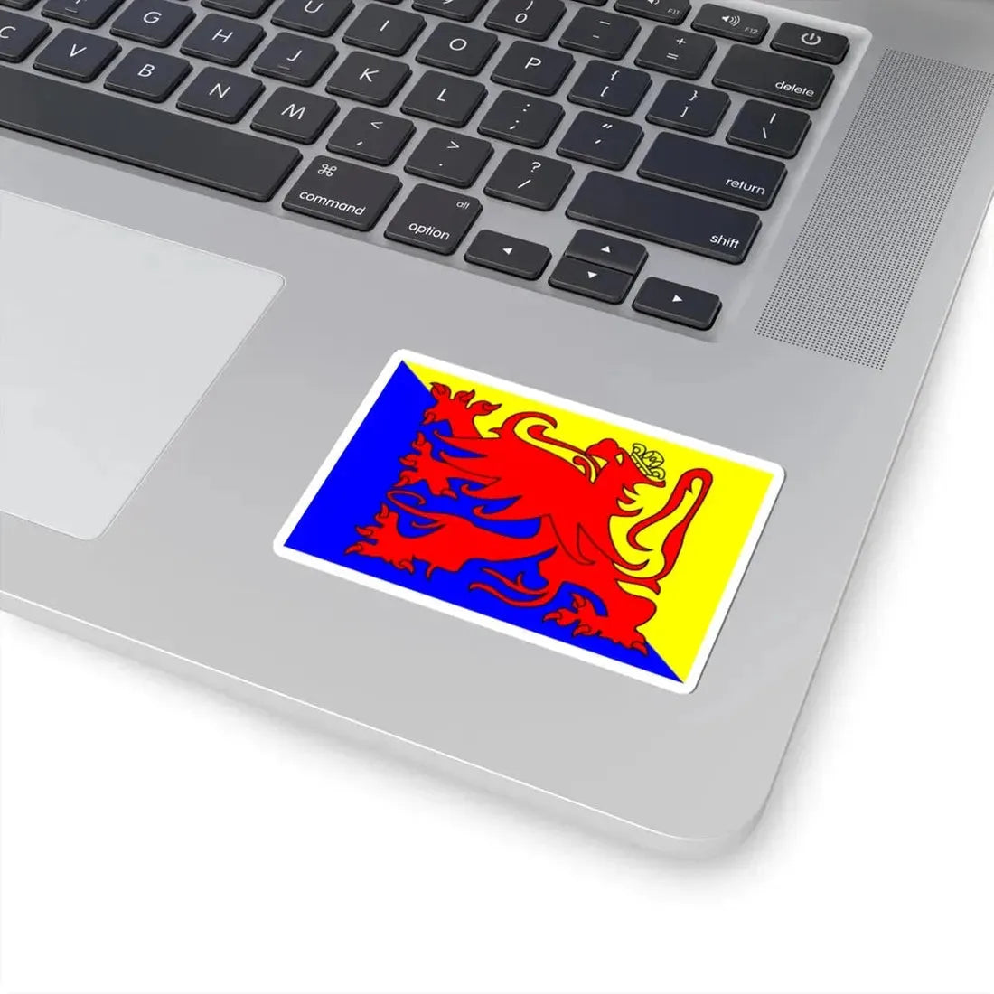 Vlag van Sint-Truiden (Belgium) STICKER Vinyl Kiss-Cut Decal - The Sticker Space
