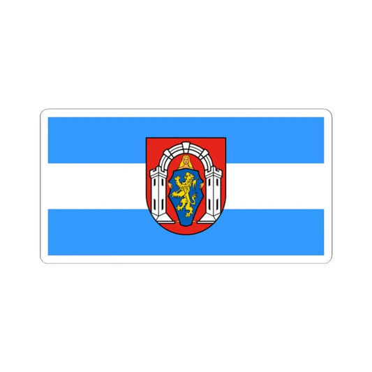 Vlag vukovar (Croatia) STICKER Vinyl Kiss-Cut Decal 2 Inch White - The Sticker Space