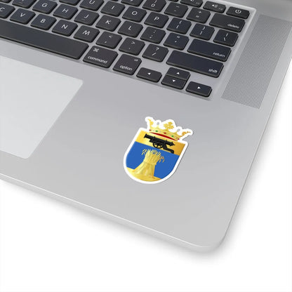 Vlagtwedde wapen (Netherlands) (Coat of Arms) STICKER Vinyl Kiss-Cut Decal - The Sticker Space