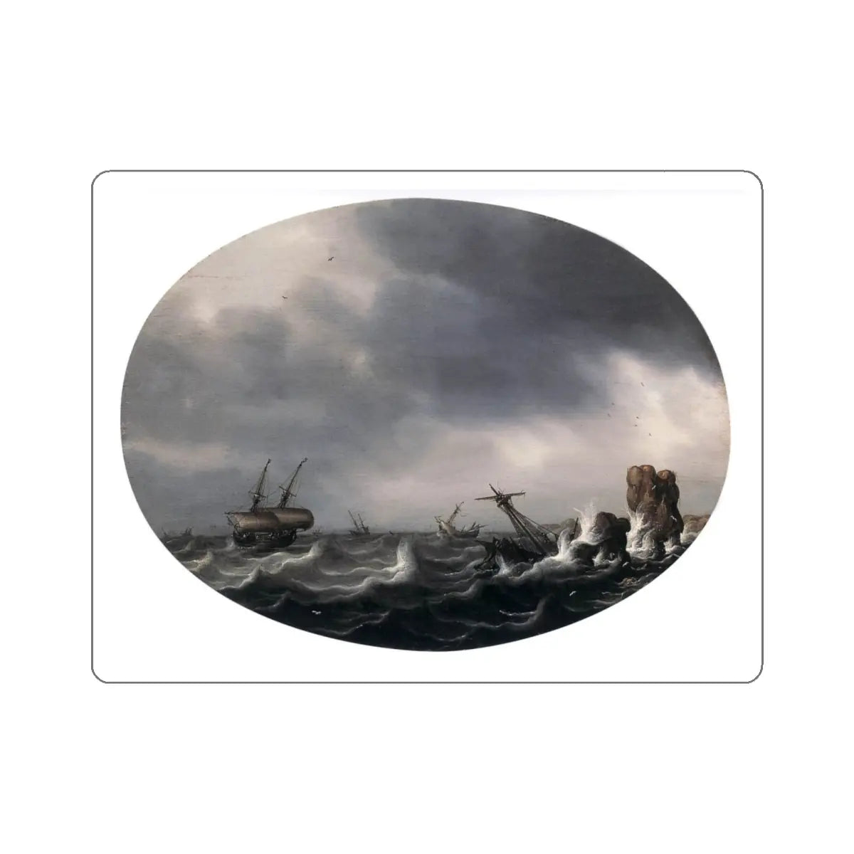 SKU:21990687269074399935 Sticker types:White Shape:Die-Cut Sizes:4" × 4"