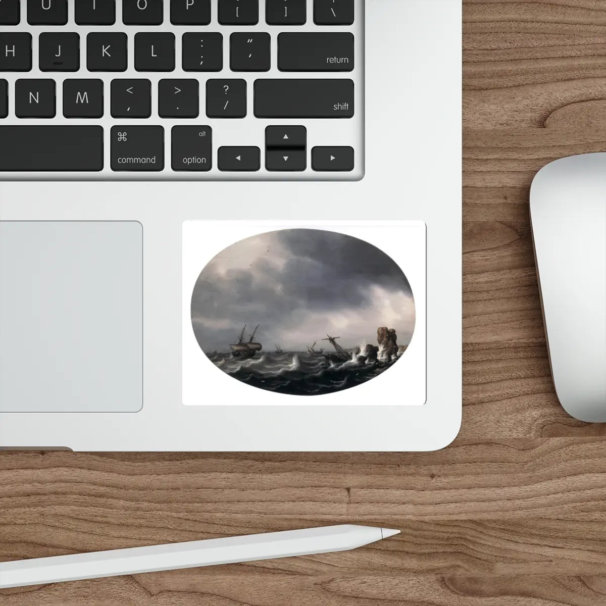 SKU:21990687269074399935 Sticker types:White Shape:Die-Cut Sizes:4" × 4"