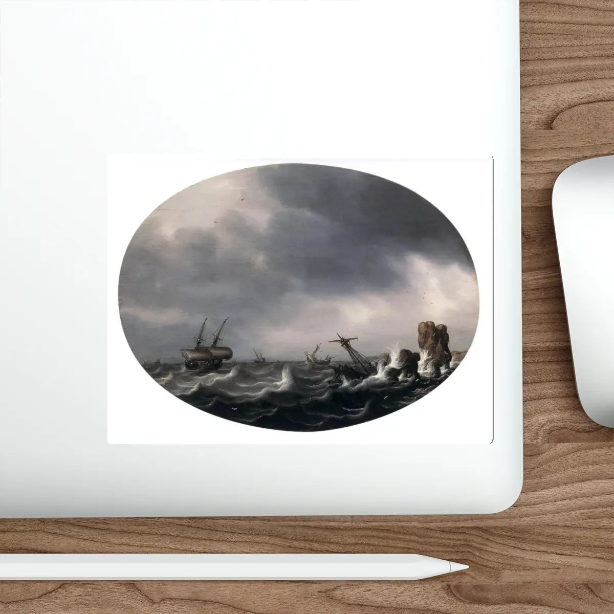 SKU:28227279568113550444 Sticker types:White Shape:Die-Cut Sizes:6" × 6"