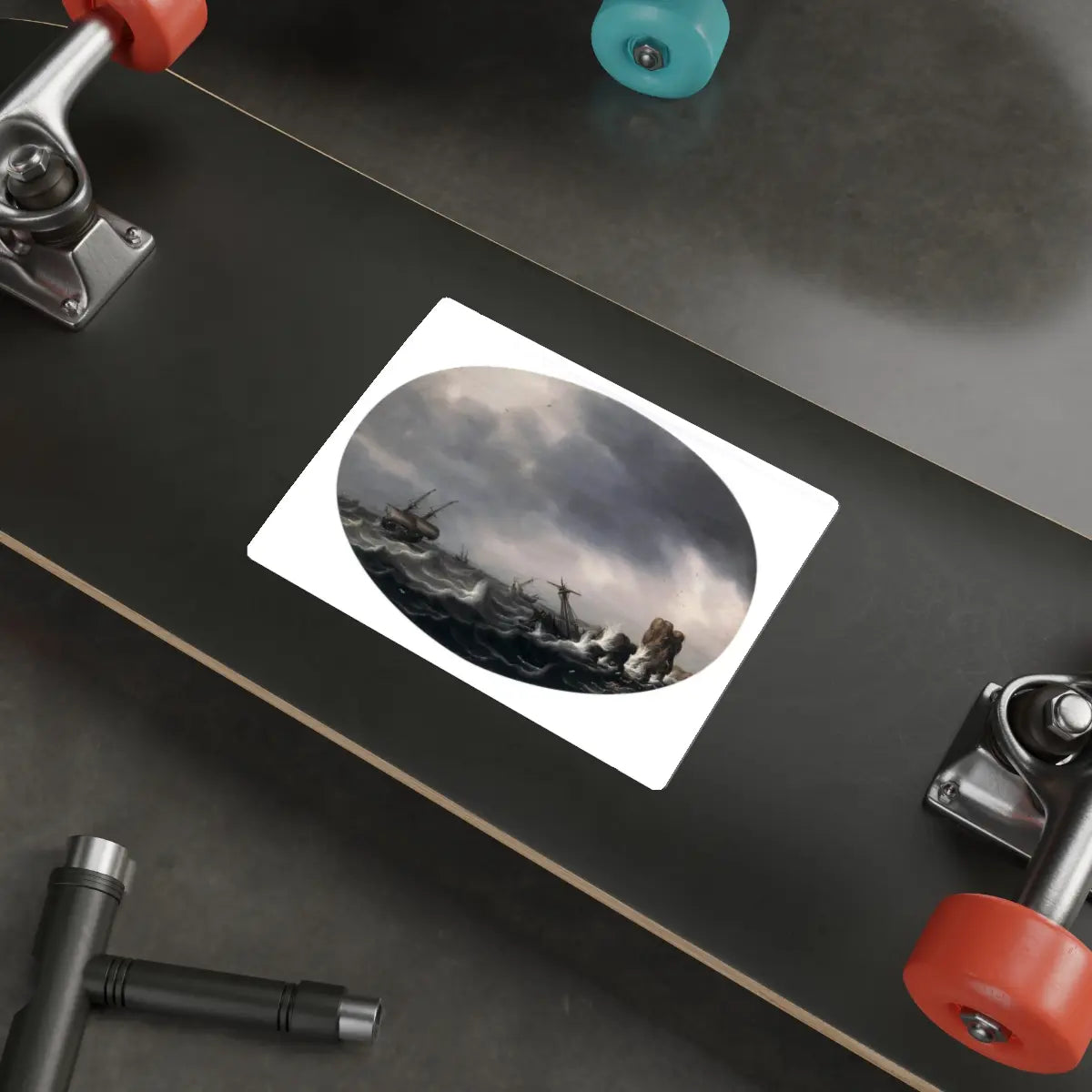 SKU:28227279568113550444 Sticker types:White Shape:Die-Cut Sizes:6" × 6"