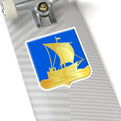 Vlieland wapen 1816 (Netherlands) (Coat of Arms) STICKER Vinyl Kiss-Cut Decal - The Sticker Space