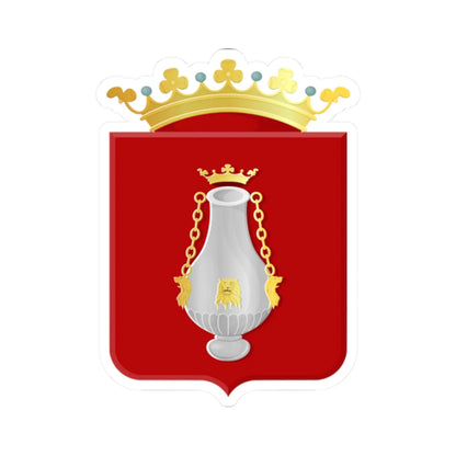 Vlissingen wapen (Netherlands) (Coat of Arms) STICKER Vinyl Kiss-Cut Decal 2 Inch White - The Sticker Space