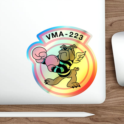 VMA 223 (USMC) Holographic STICKER Die-Cut Vinyl Decal-The Sticker Space