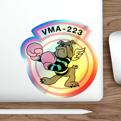 VMA 223 (USMC) Holographic STICKER Die-Cut Vinyl Decal-The Sticker Space