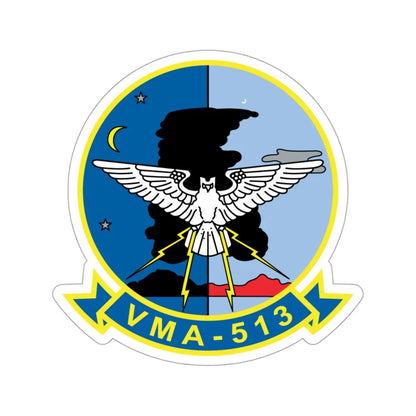 VMA 513 (USMC) STICKER Vinyl Die-Cut Decal 3 Inch - The Sticker Space