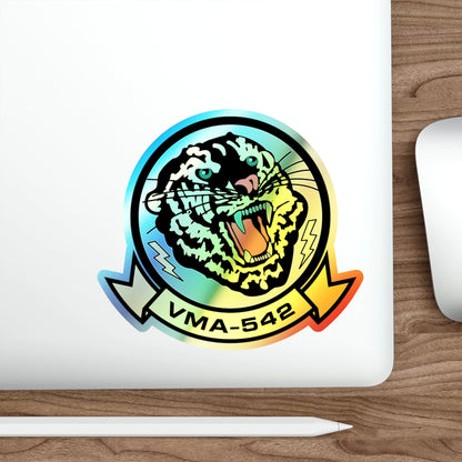 VMA 542 (USMC) Holographic STICKER Die-Cut Vinyl Decal-The Sticker Space