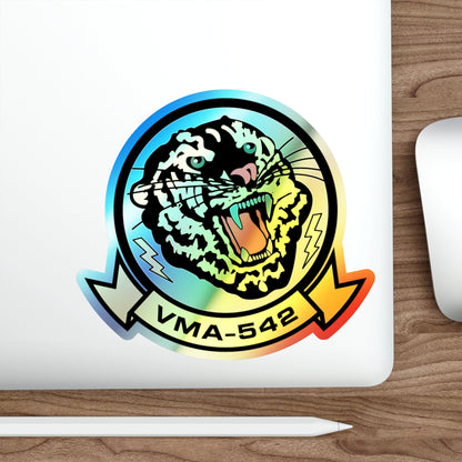 VMA 542 (USMC) Holographic STICKER Die-Cut Vinyl Decal-The Sticker Space