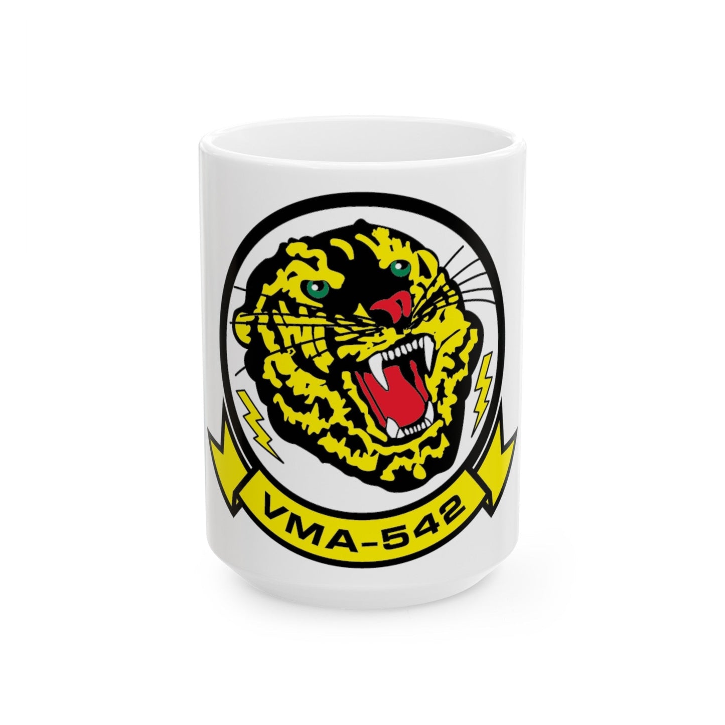 VMA 542 (USMC) White Coffee Mug-15oz-The Sticker Space