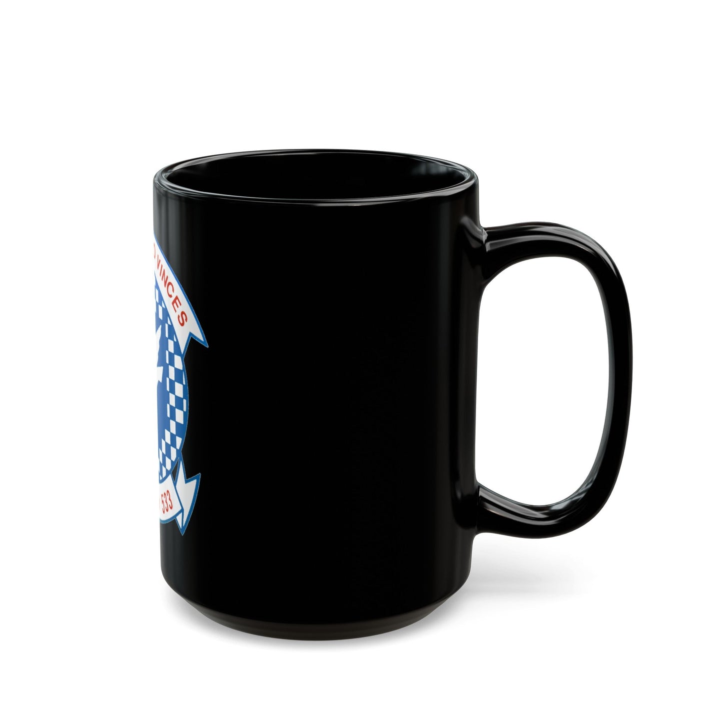 VMAAW 533 (USMC) Black Coffee Mug-The Sticker Space