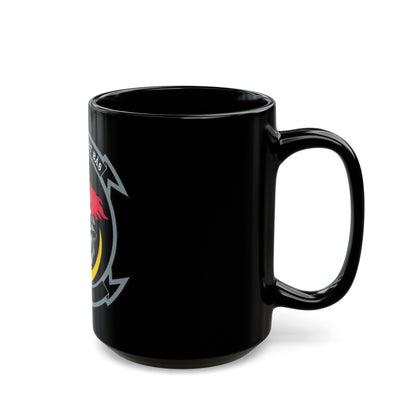 VMAQ 1 Marine Tactical Electronic Warfare Squadron 1 (USMC) Black Coffee Mug-The Sticker Space