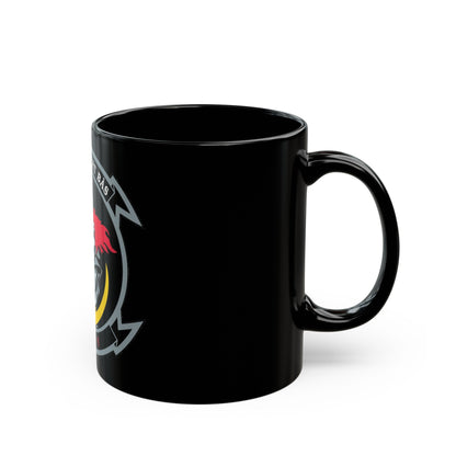 VMAQ 1 Marine Tactical Electronic Warfare Squadron 1 (USMC) Black Coffee Mug-The Sticker Space