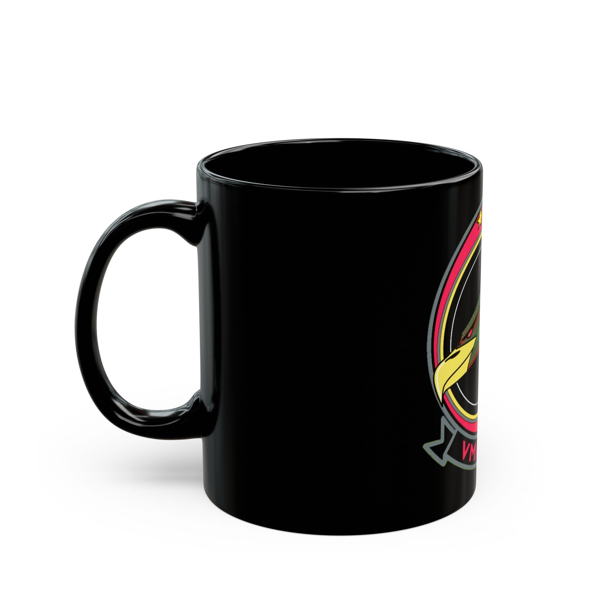 VMAT 203 (USMC) Black Coffee Mug-The Sticker Space