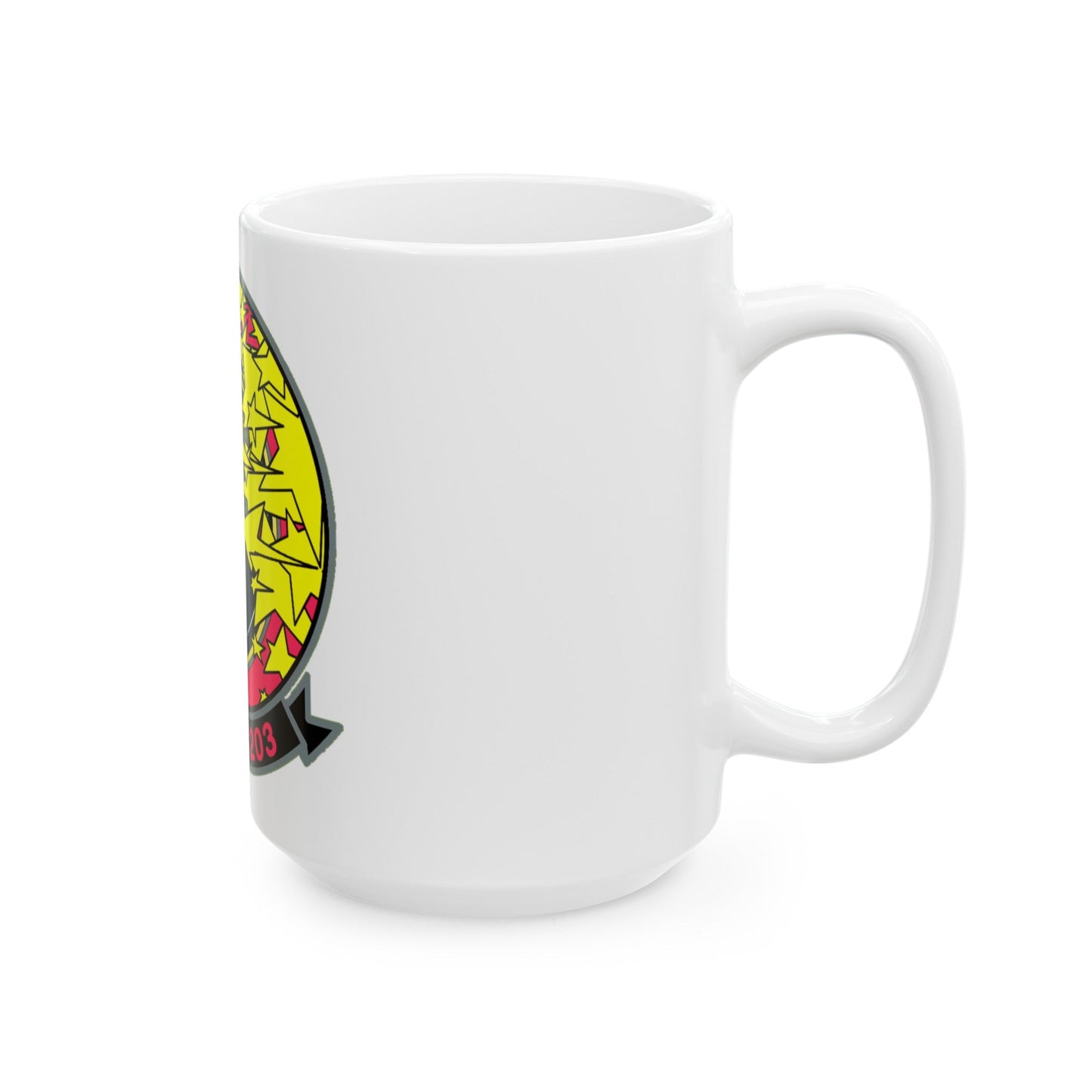 VMAT 203 (USMC) White Coffee Mug-The Sticker Space