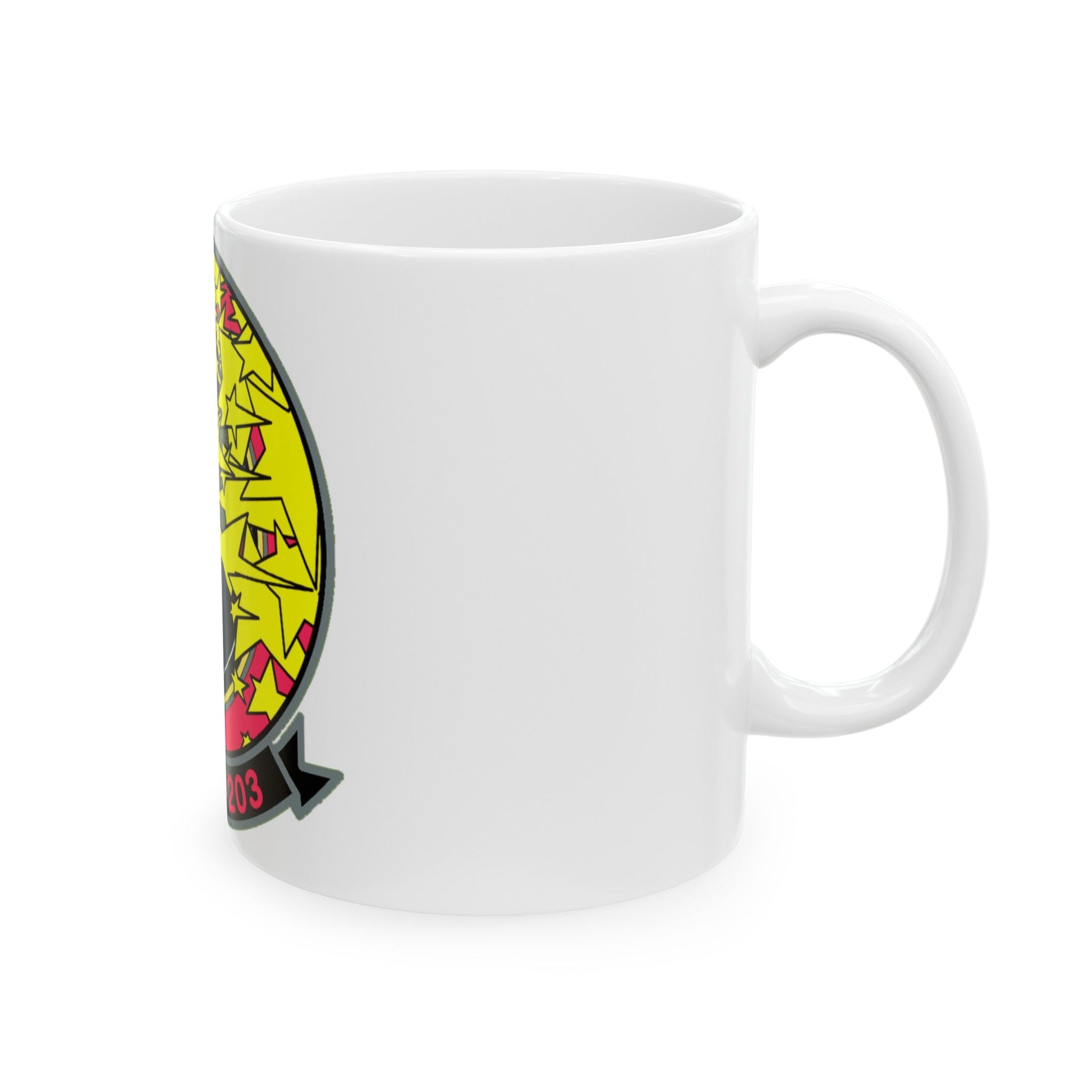 VMAT 203 (USMC) White Coffee Mug-The Sticker Space