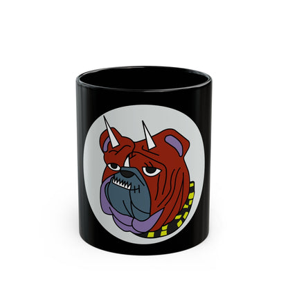 VMF 111 Devil Dogs (USMC) Black Coffee Mug-11oz-The Sticker Space