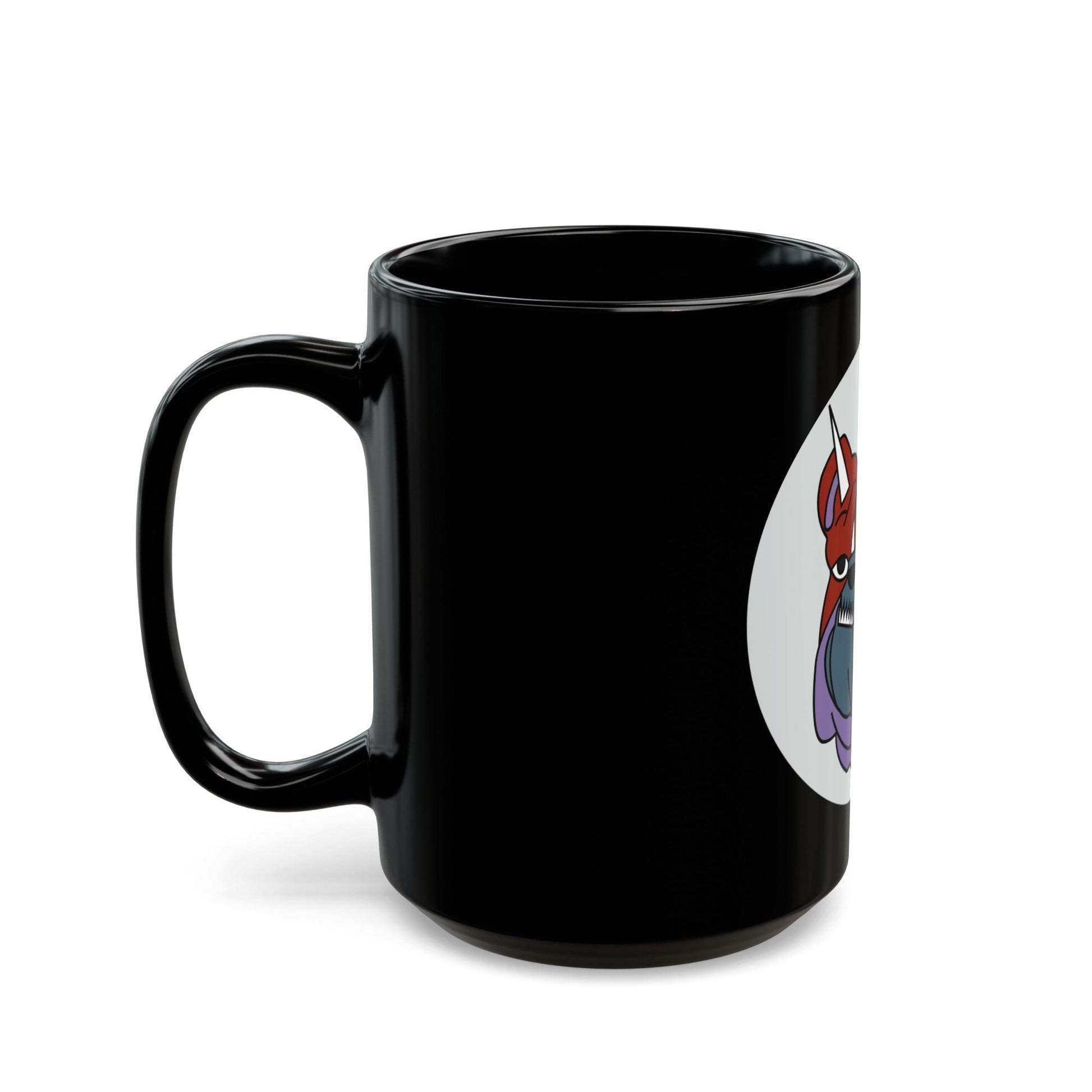 VMF 111 Devil Dogs (USMC) Black Coffee Mug-The Sticker Space