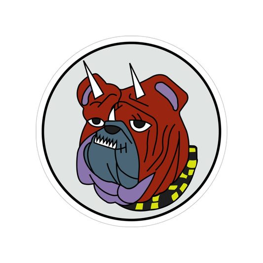 VMF 111 Devil Dogs (USMC) Transparent STICKER Die-Cut Vinyl Decal-6 Inch-The Sticker Space