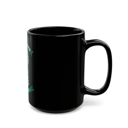 VMFA 121 Green Knights (USMC) Black Coffee Mug-The Sticker Space