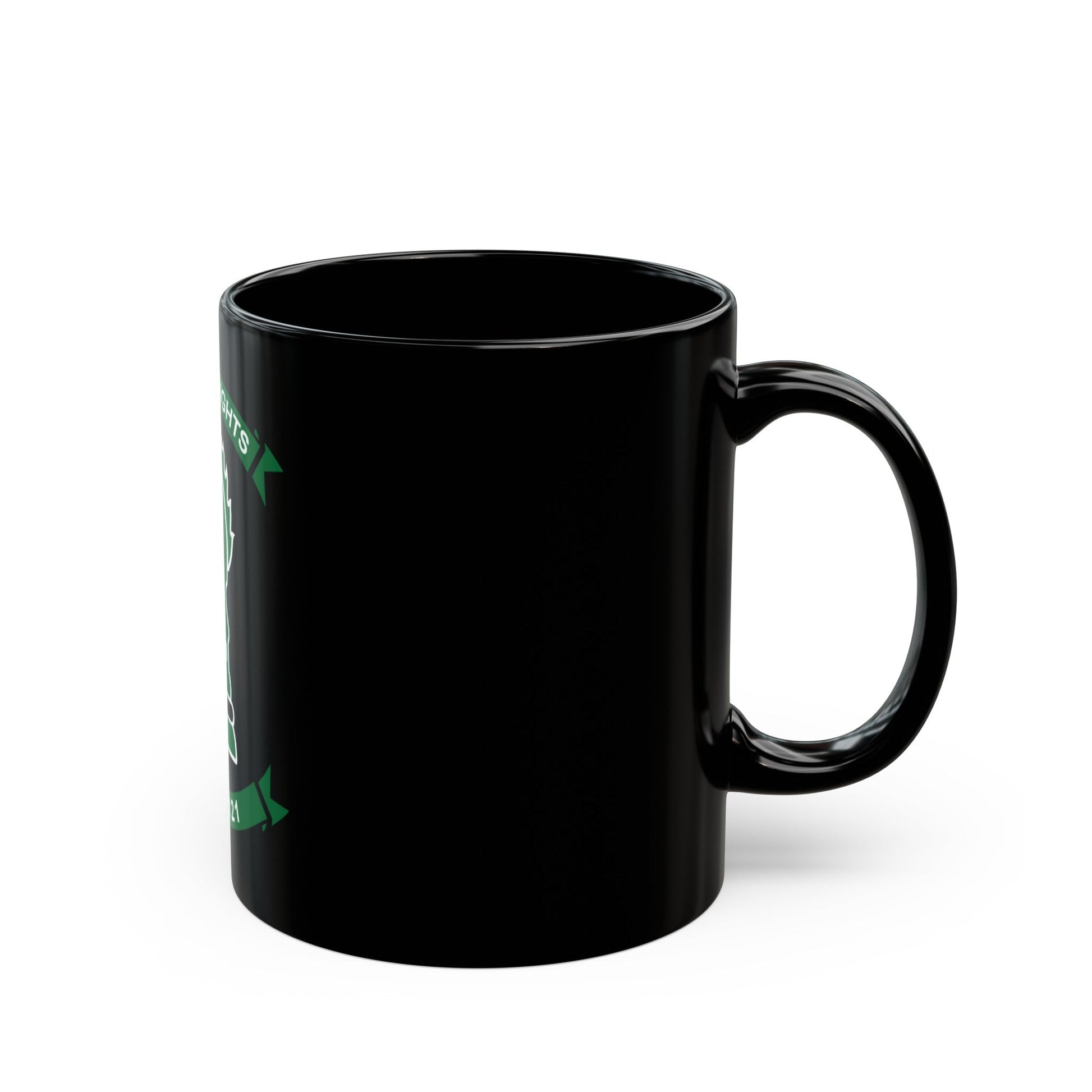 VMFA 121 Green Knights (USMC) Black Coffee Mug-The Sticker Space