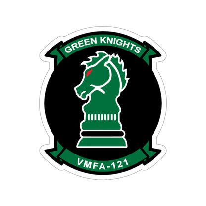 VMFA 121 Green Knights (USMC) STICKER Vinyl Die-Cut Decal-3 Inch-The Sticker Space