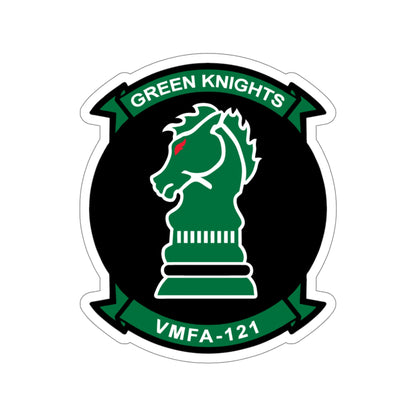 VMFA 121 Green Knights (USMC) STICKER Vinyl Die-Cut Decal-5 Inch-The Sticker Space