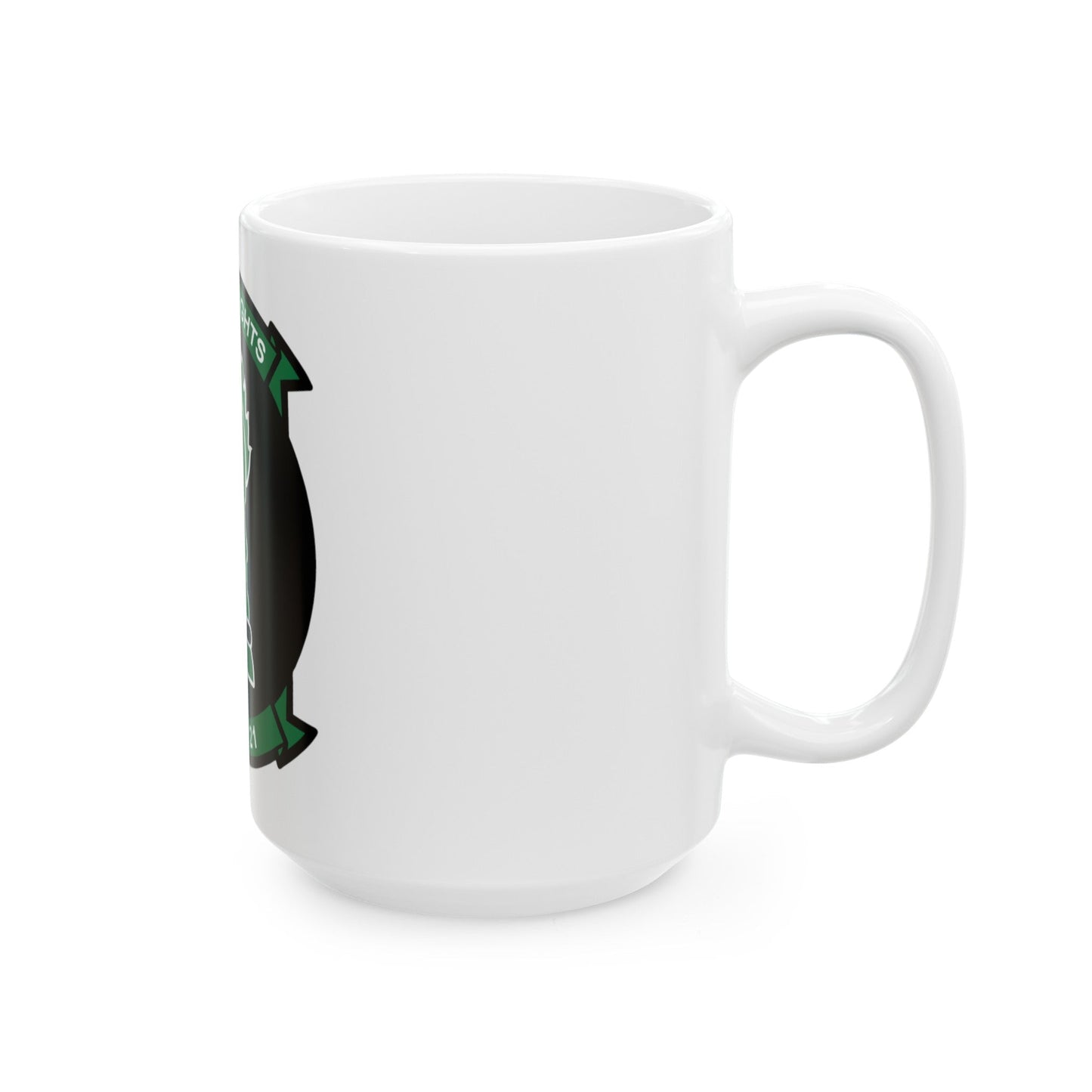 VMFA 121 Green Knights (USMC) White Coffee Mug-The Sticker Space