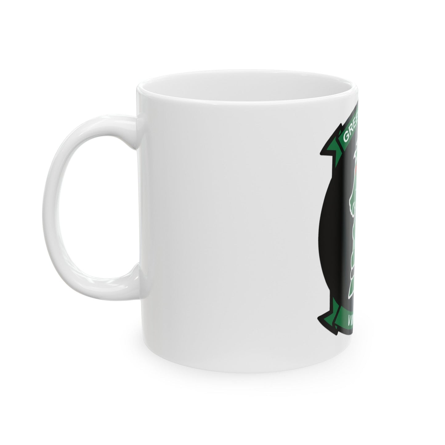 VMFA 121 Green Knights (USMC) White Coffee Mug-The Sticker Space