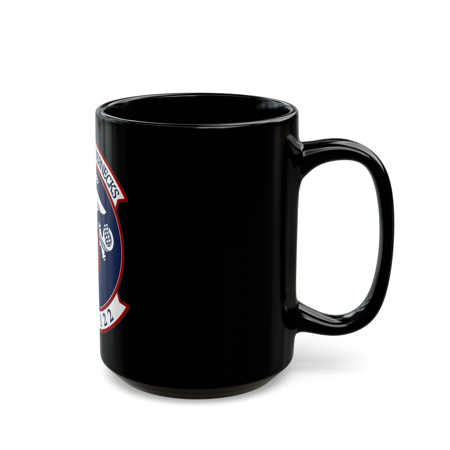 VMFA 122 Marine Fighter Attack Squadron 122 (USMC) Black Coffee Mug-The Sticker Space