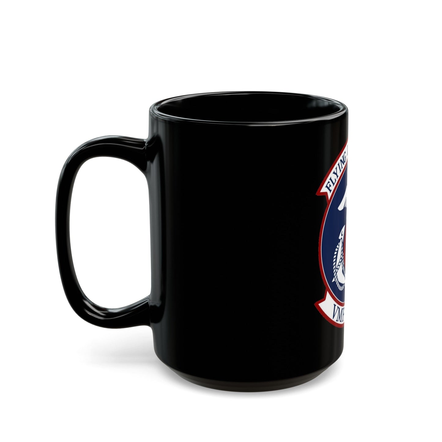 VMFA 122 Marine Fighter Attack Squadron 122 (USMC) Black Coffee Mug-The Sticker Space