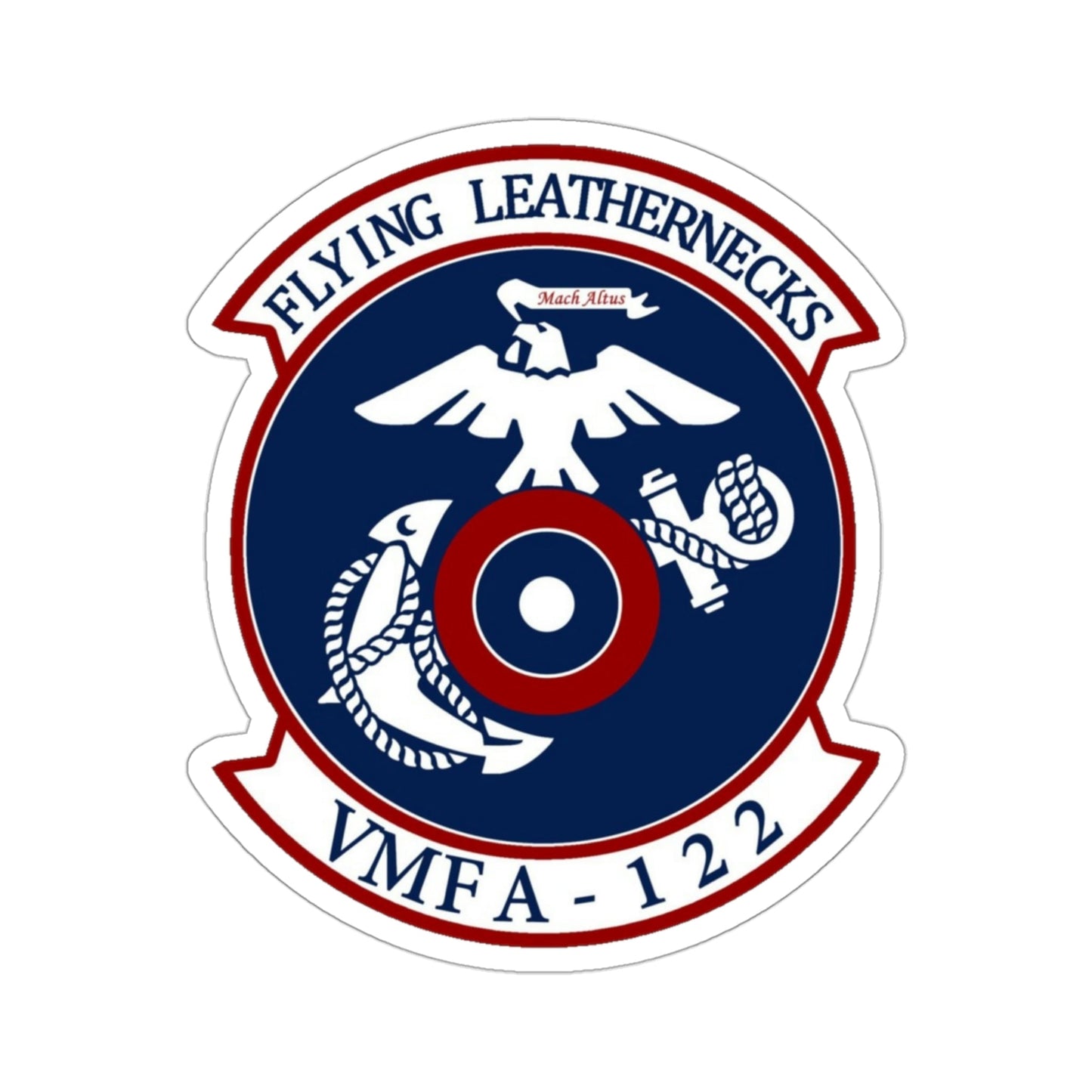 VMFA 122 Marine Fighter Attack Squadron 122 (USMC) STICKER Vinyl Die-Cut Decal-3 Inch-The Sticker Space